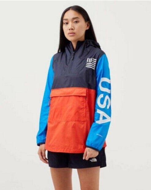 The North Face Women’s IC Anorak PO Jacket – FIERYRD, Windproof Jacket