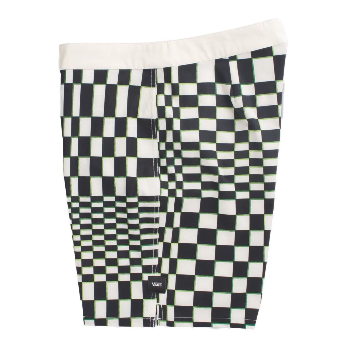 Vans Mens Skewed Checkerboard Boardshort / Antique White / RRP £52