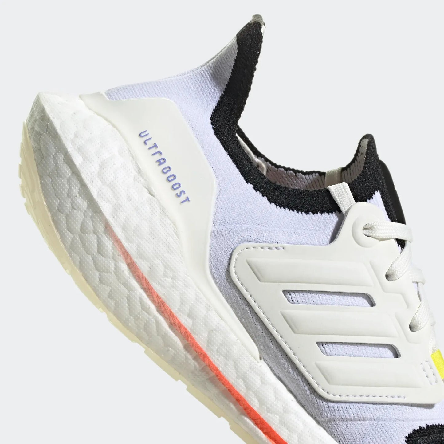Adidas Women's Ultraboost 22 Trainers / White Black Orange / RRP £165 / BNIB