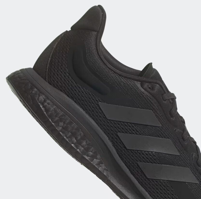Adidas Men's Supernova Running Trainers / Triple Black / RRP £80