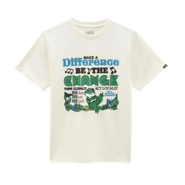 Vans Kids Eco Positivity T-Shirt / White / RRP £35