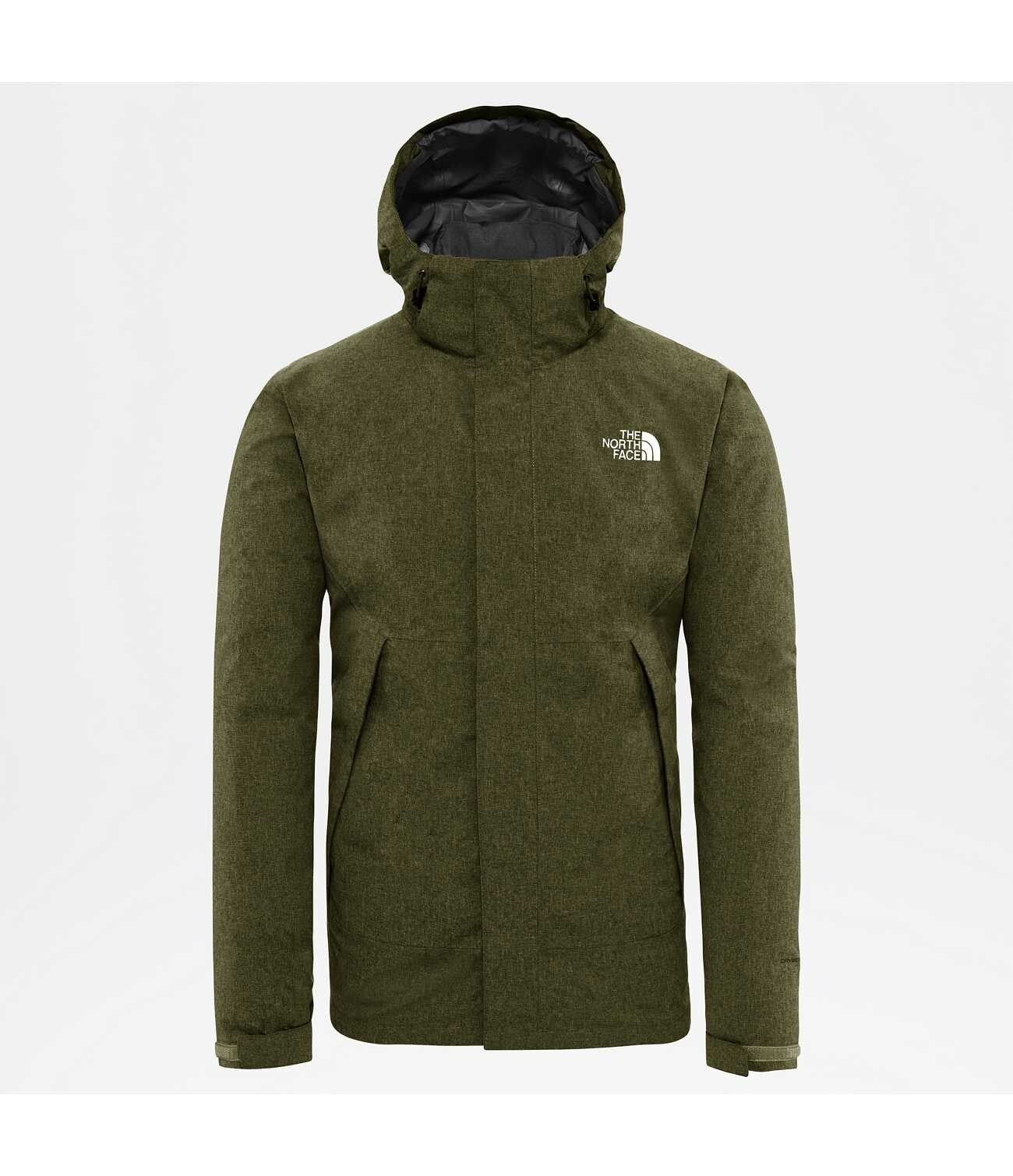 The North Face Mens Mountain Down Triclimate 3-In-1 Jacket / Green / RRP £315