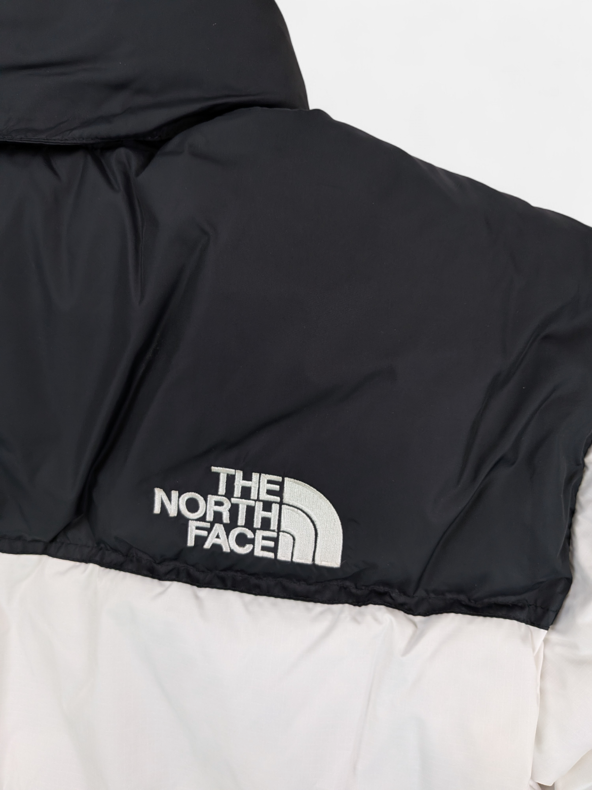 The North Face Mens 1996 Retro Nuptse Jacket / White Black / RRP £315