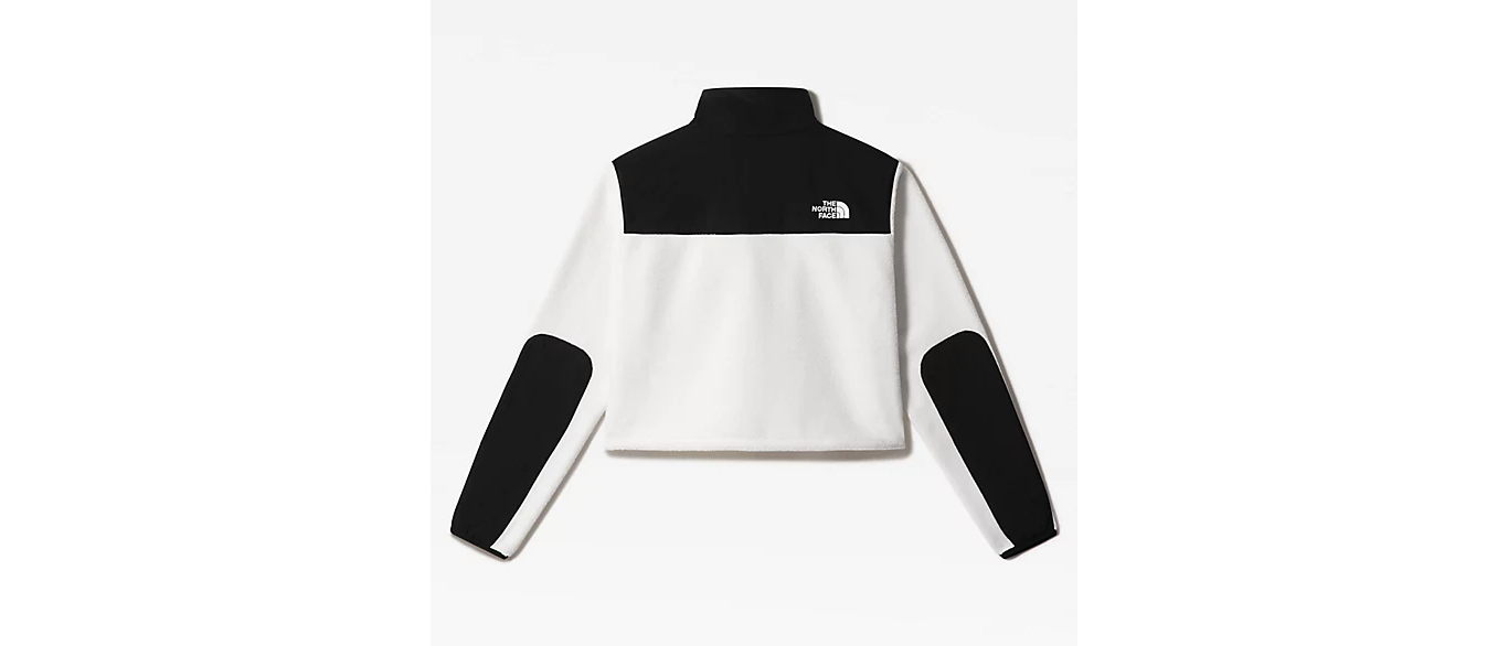 The North Face Women’s Crop Denali Jacket – Gardenia White Outerwear