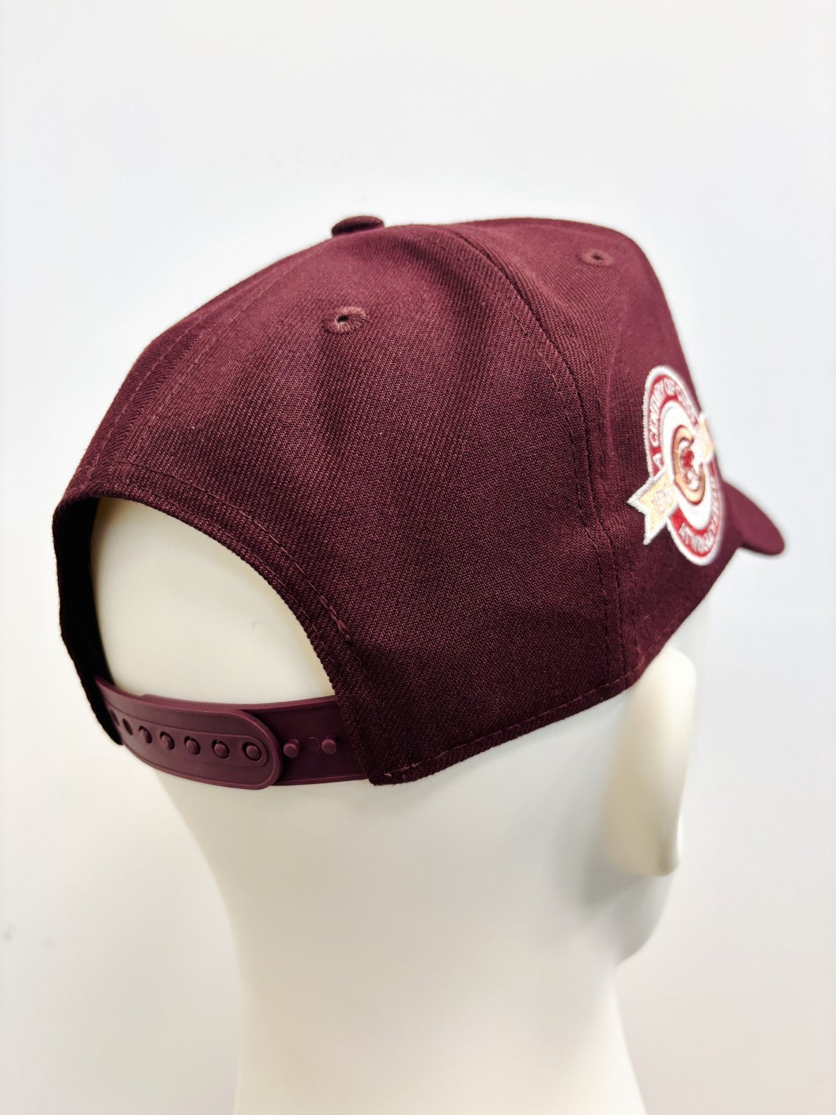 New Era Chicago Cubs 9FORTY A Frame Cap / 100 Year Ann / Maroon Peach / RRP £30