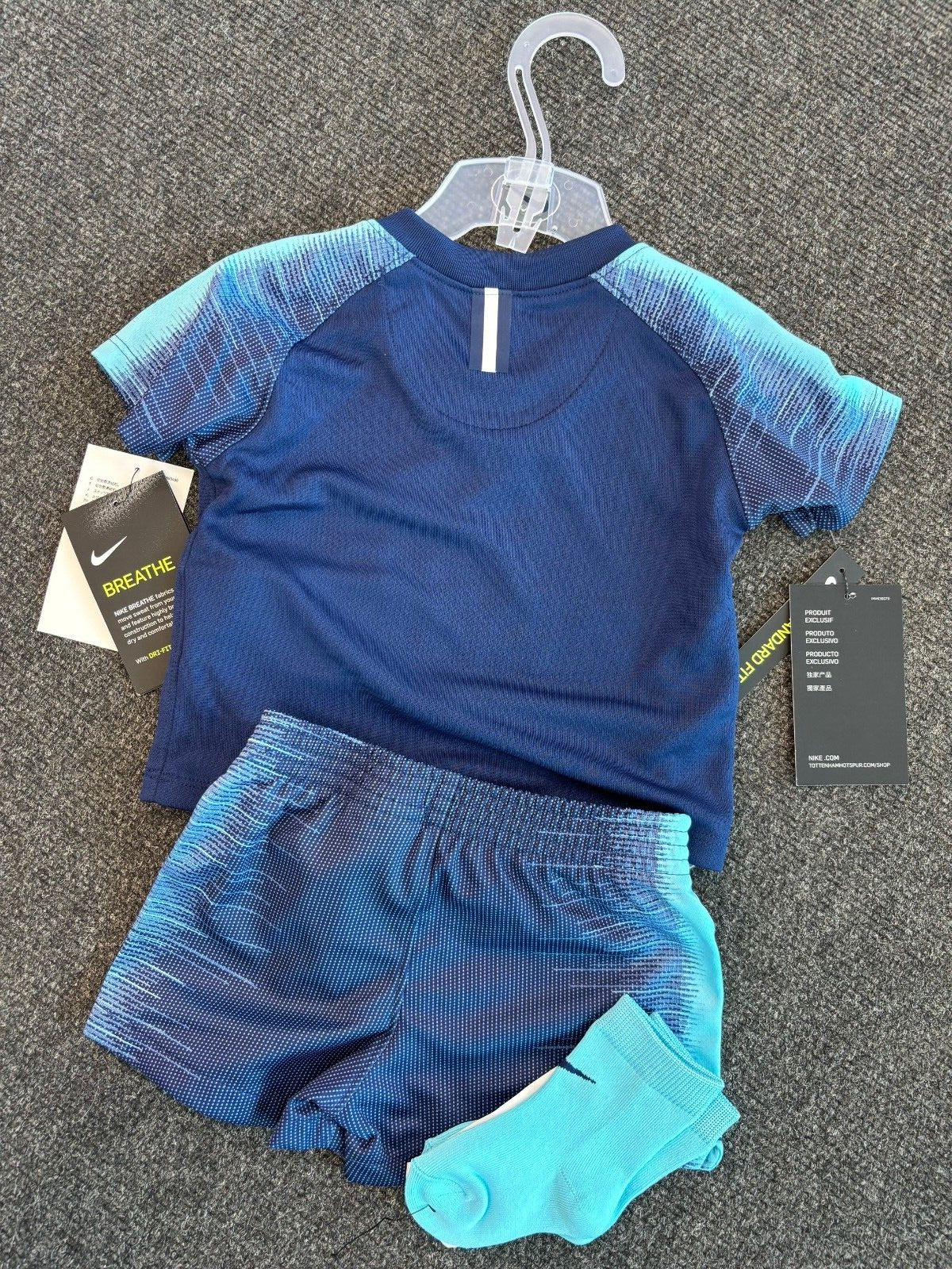 Nike Toddler Tottenham Hotspur 18-19 Away Full Football Kit / Blue / RRP £40