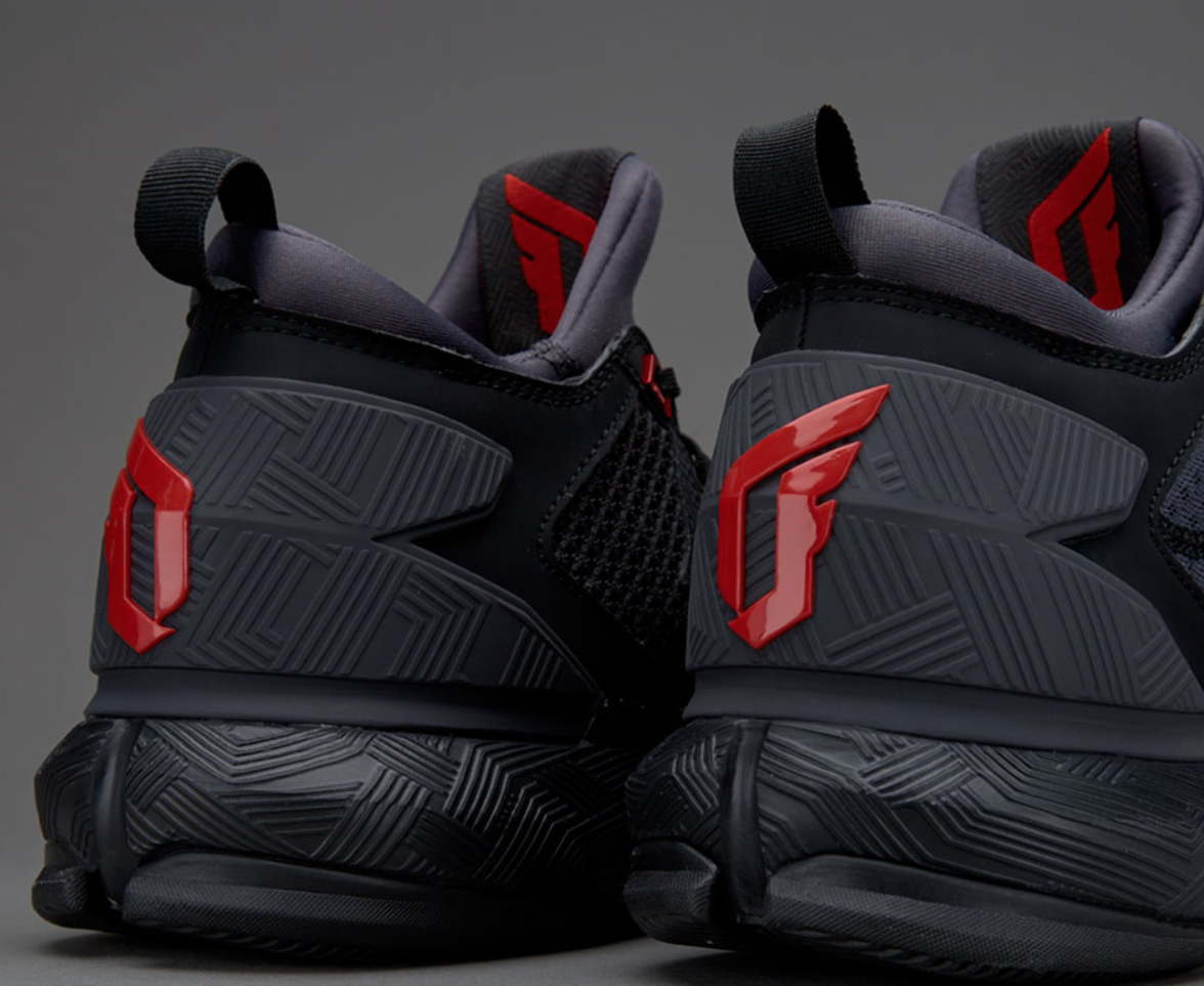 Adidas Men's D Lillard 2 Core Black Basketball Trainers / BNIB / RRP £80