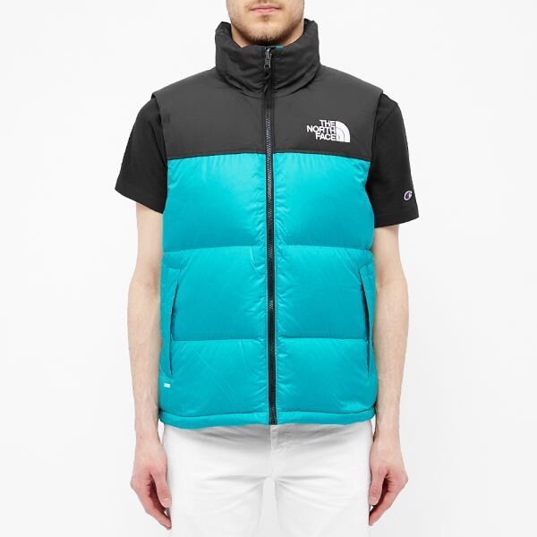 THE NORTH FACE MENS / 1996 RETRO NUPTSE VEST / JAIDEN GREEN / M / RRP £199