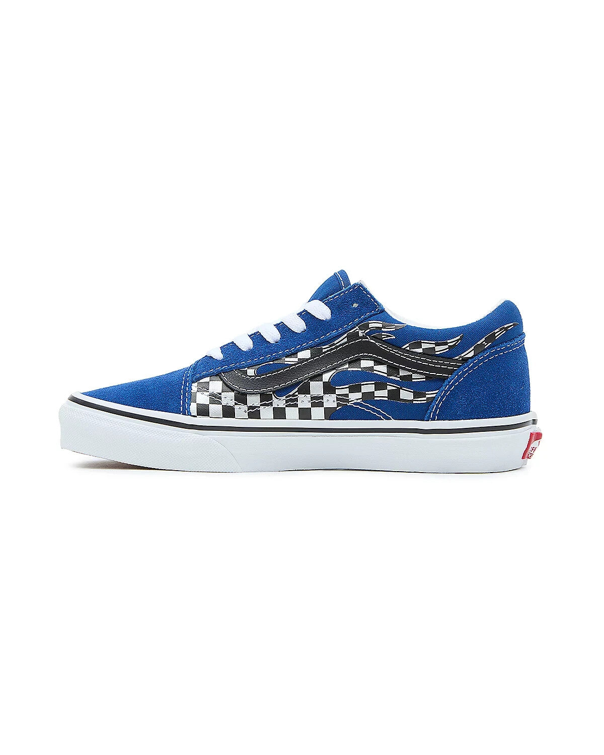 Vans Junior Old Skool Trainers / Blue Reflective Checker / RRP £50