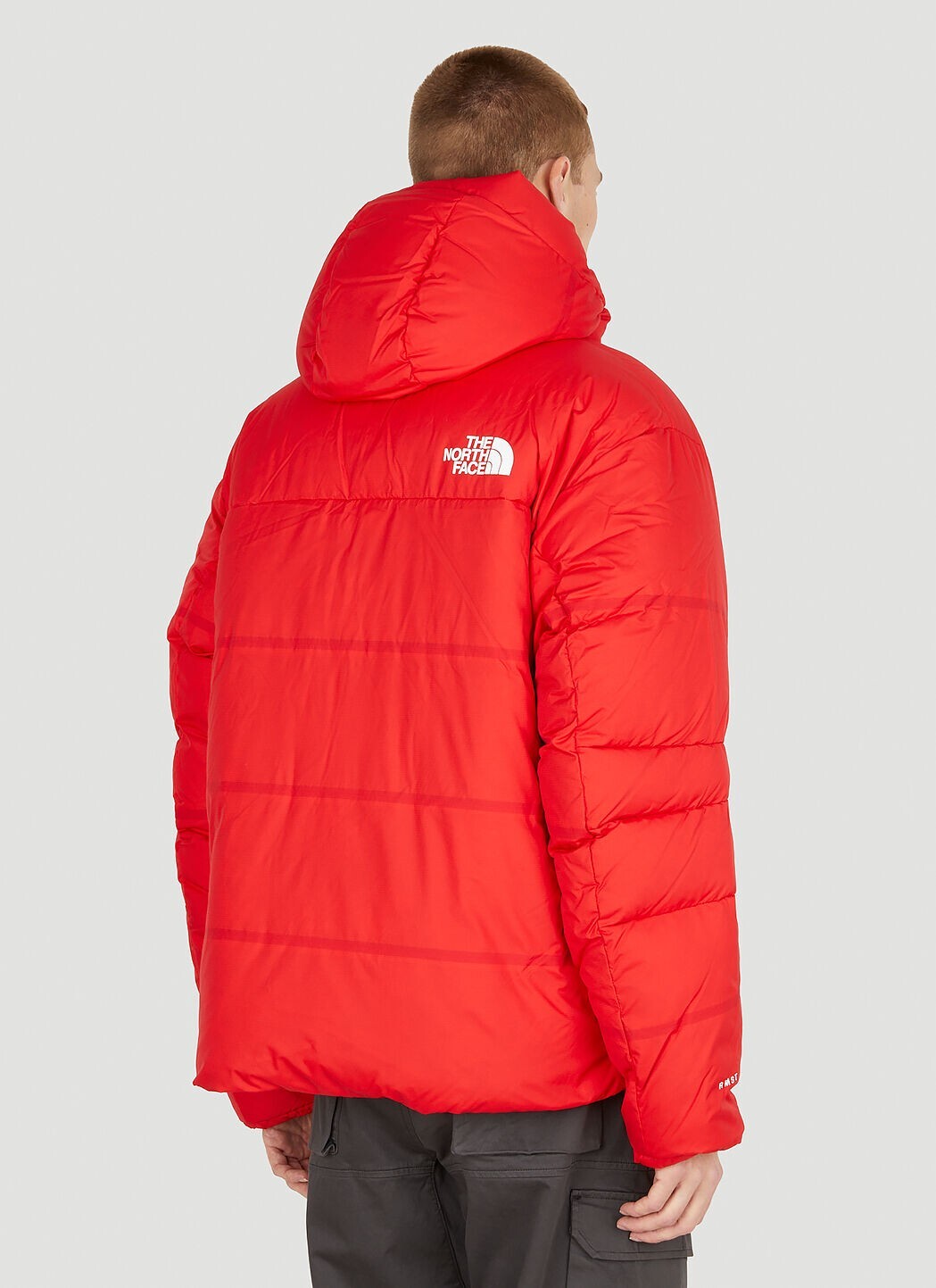 The North Face Mens RMST Himalayan Hooded Puffer Jacket / Red / RRP £630