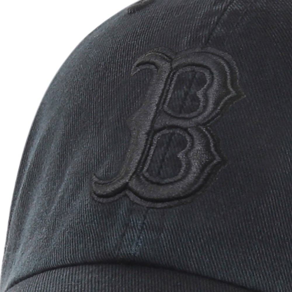 47 Brand Boston Red Sox Blackout Relaxed Clean Up Cap / Black / RRP £28