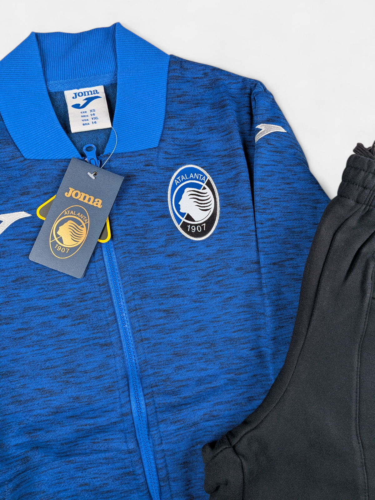 JOMA Mens 2019-20 Atalanta Joma Presentation Tracksuit / BNWT / Blue / RRP £80