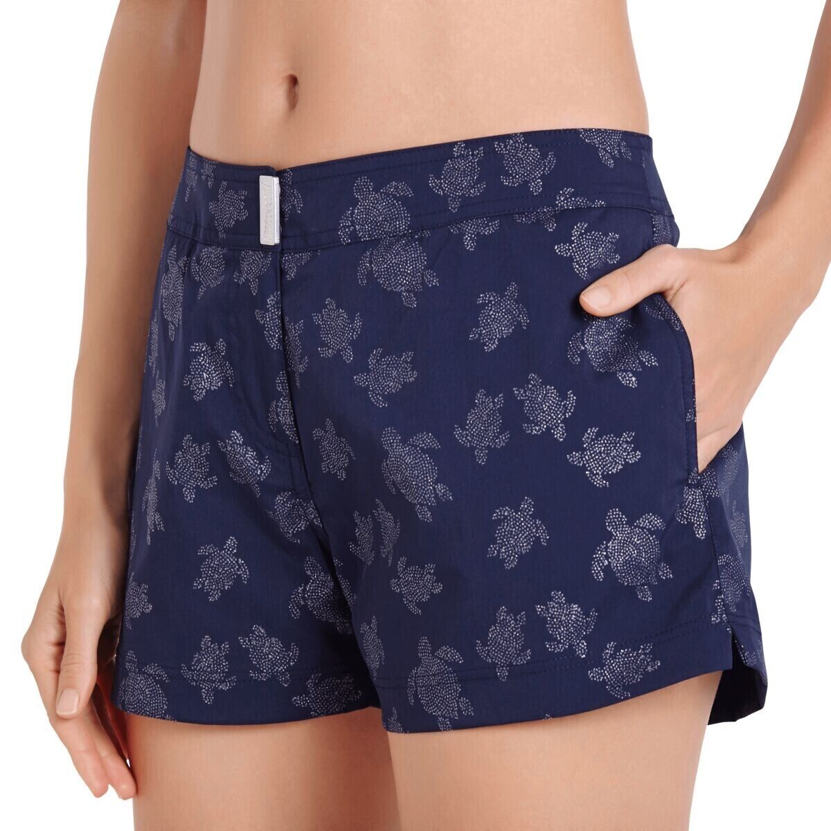 Vilebrequin Womens Swim Short / Ferise / Black Turtle / RRP £190