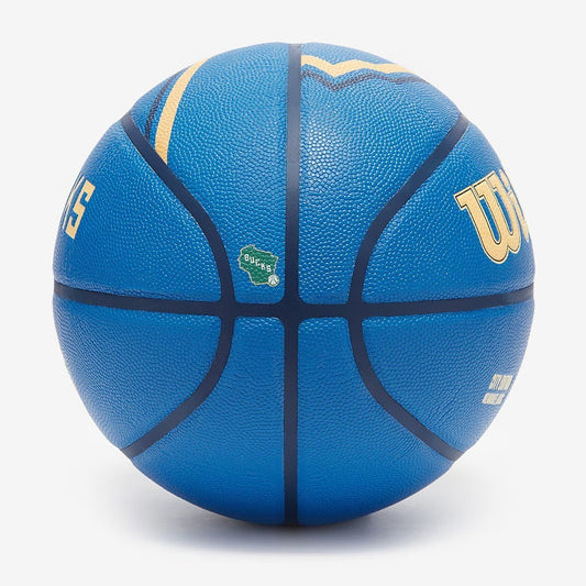 Wilson NBA Milwaukee Bucks City Collector Basketball / Royal Blue / RRP £110