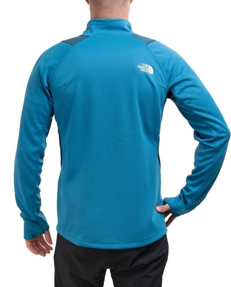 The North Face Men's Athletic Outdoor Full Zip Midlayer Jacket / Blue RRP £90