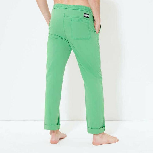 Vilebrequin Mens Chino Pant / Clemence / Light Green / RRP £225