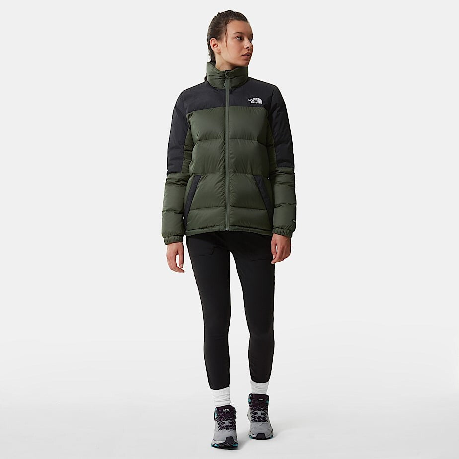 The North Face Womens Diablo Down Puffer Jacket / Thyme Green / RRP £300