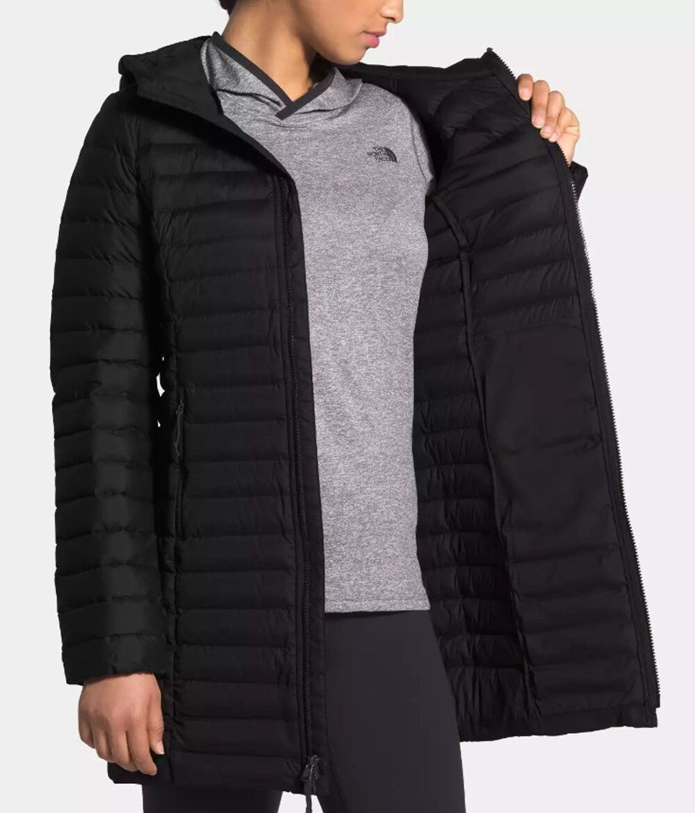 The North Face Womens Black Stretch Down Parka Puffer Jacket / RRP £275