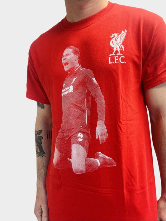 Liverpool Men's Virgil Van Dijk Fan T-shirt / BNWT / RRP £23
