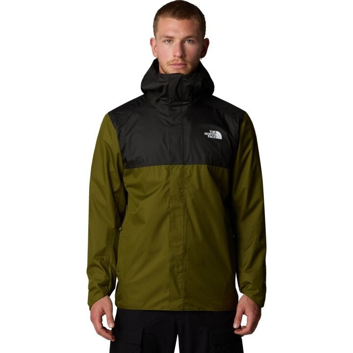 The North Face Mens Quest Zip In Rain Jacket / Olive / RRP £130