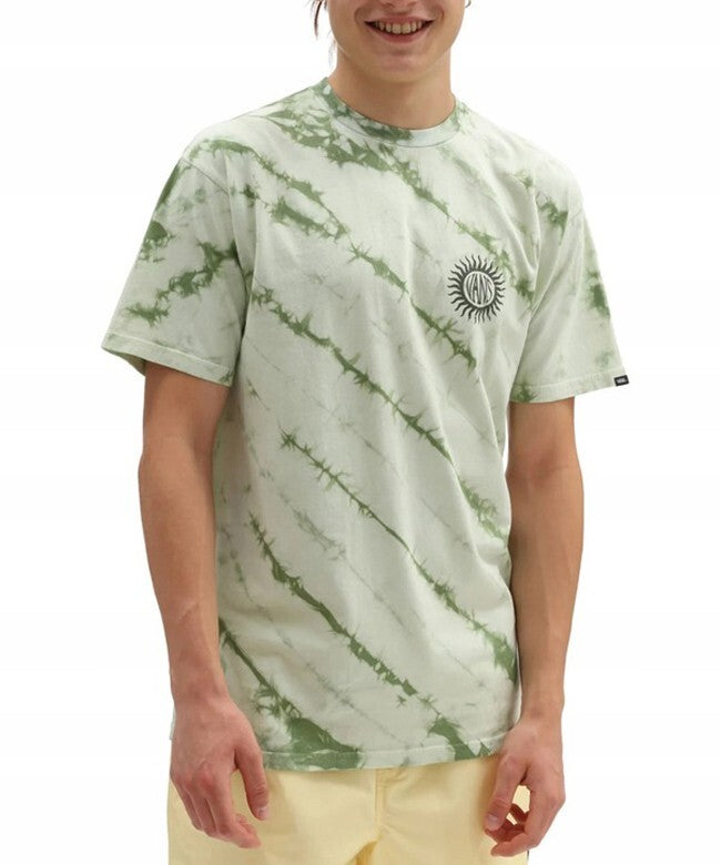 Vans Mens Trippy Thoughts Tie Dye T-Shirt / Celadon Green, Tie Dye / RRP £35
