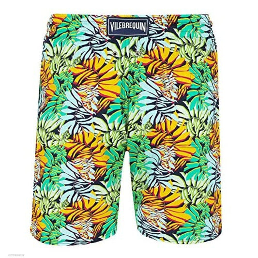 Vilebrequin Swim Shorts / Mens / Moorise / Green Orange / RRP £220
