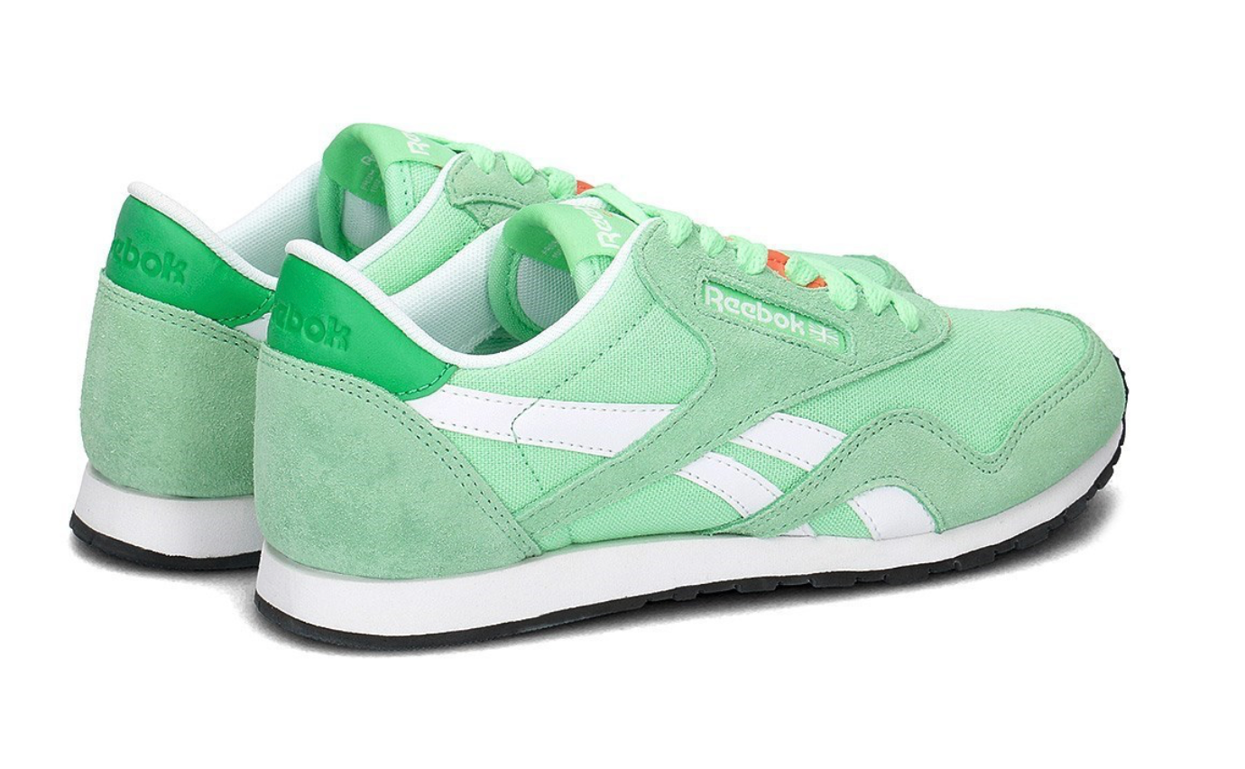 Reebok Womens CL Nylon Slim HV Trainers / Mint Green / BNIB / RRP £75