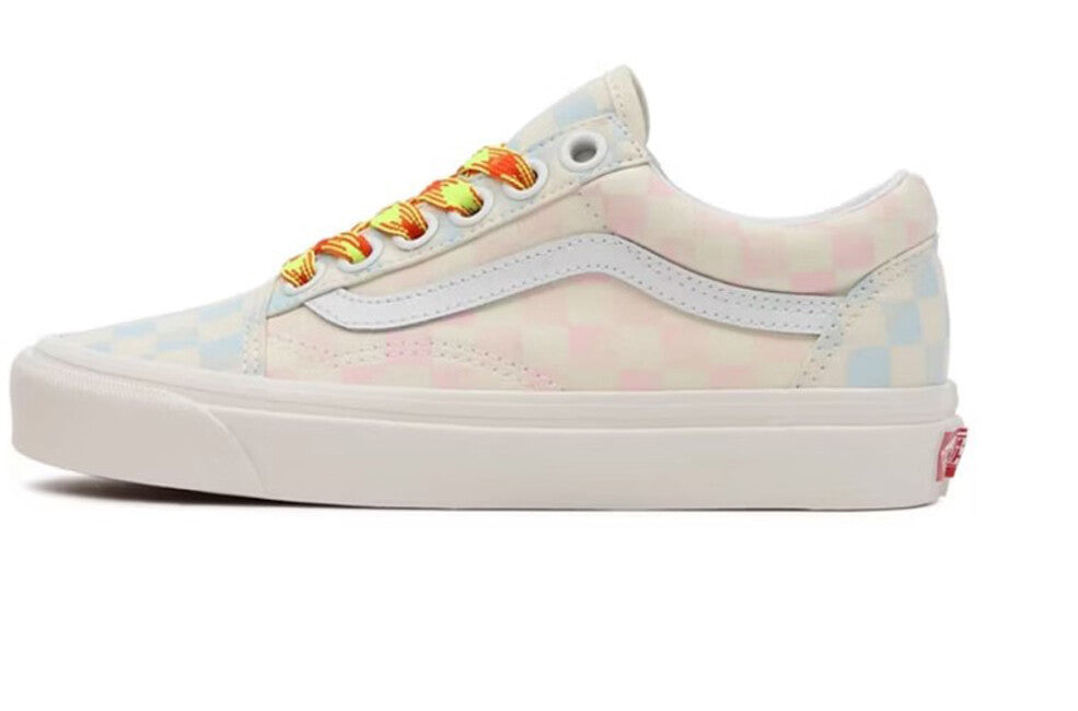 Vans Womens Anaheim Factory Old Skool 36 DX 'Blue Pink' / RRP £80
