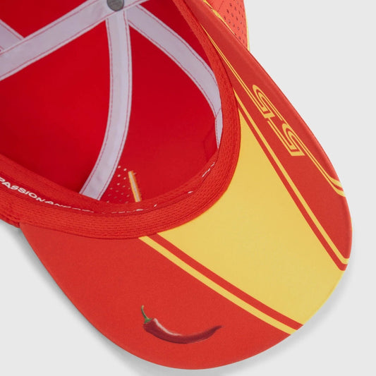Puma Adult Scuderia Ferrari F1 2024 Carlos Sainz Adjustable Cap / Red / RRP £42