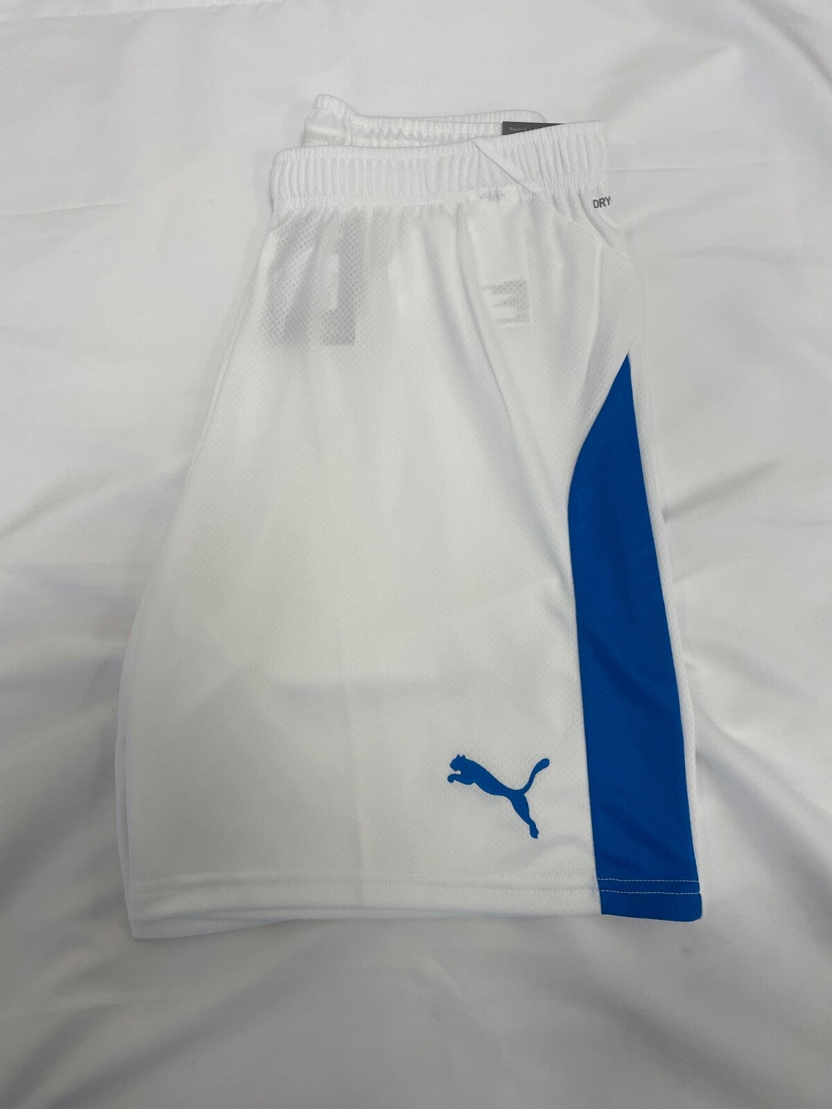 Puma Mens 19-20 Grasshoppers Home Football Shorts / BNWT / White / RRP £35