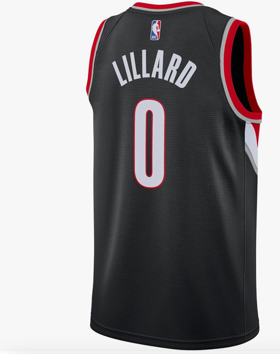 Nike Mens NBA Portland Trail Blazers Basketball Vest / 0 Lillard / RRP £95