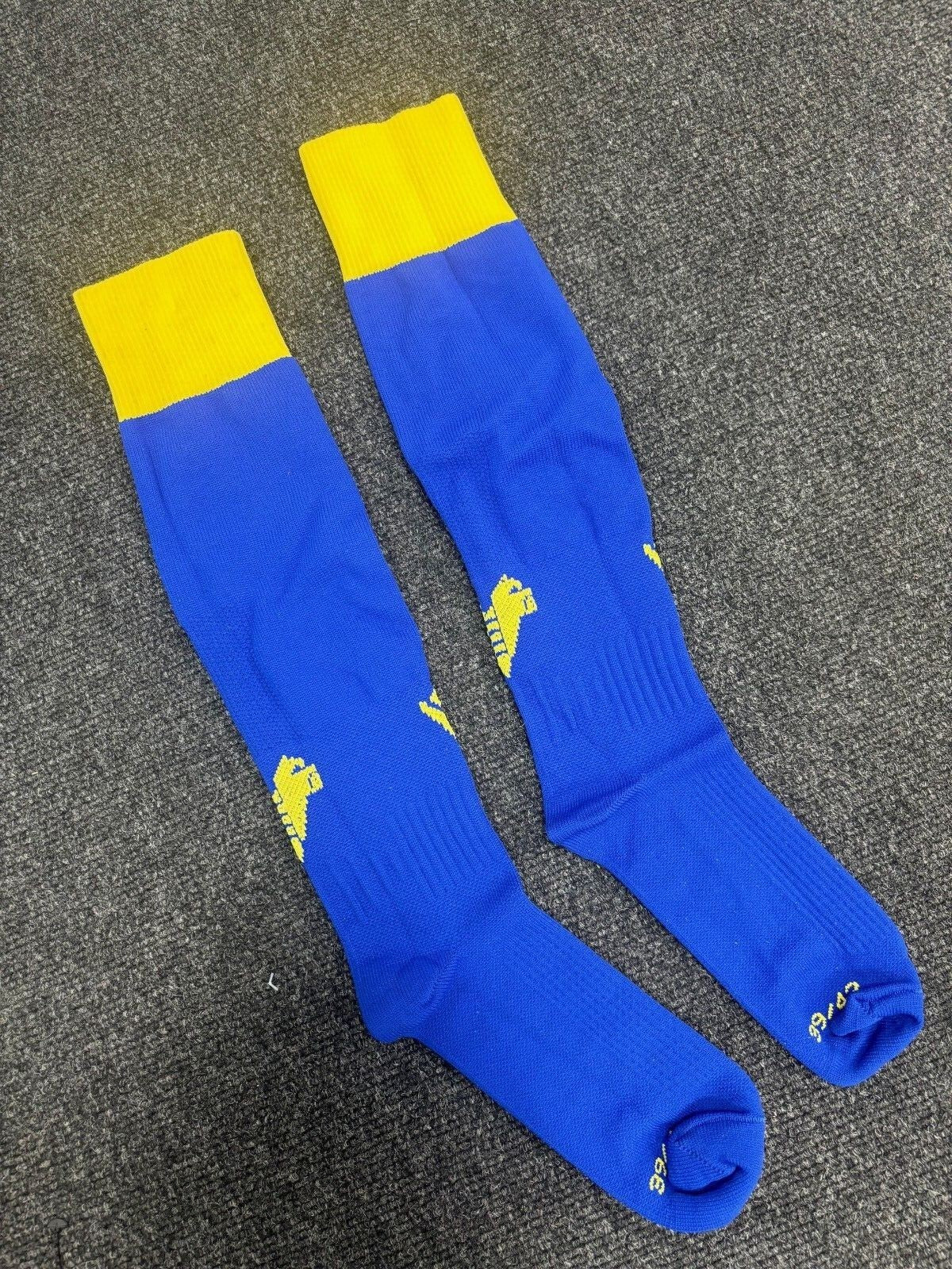 Macron Men's Hellas Verona Home Football Socks / 20-21 / Blue / RRP £15
