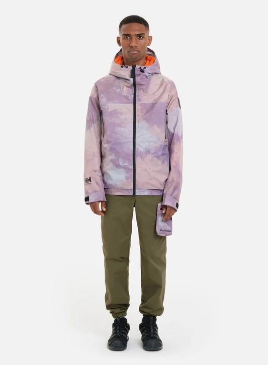 Helly Hansen Arc 22 Waterproof Technical Jacket / Purple Ash / RRP £450
