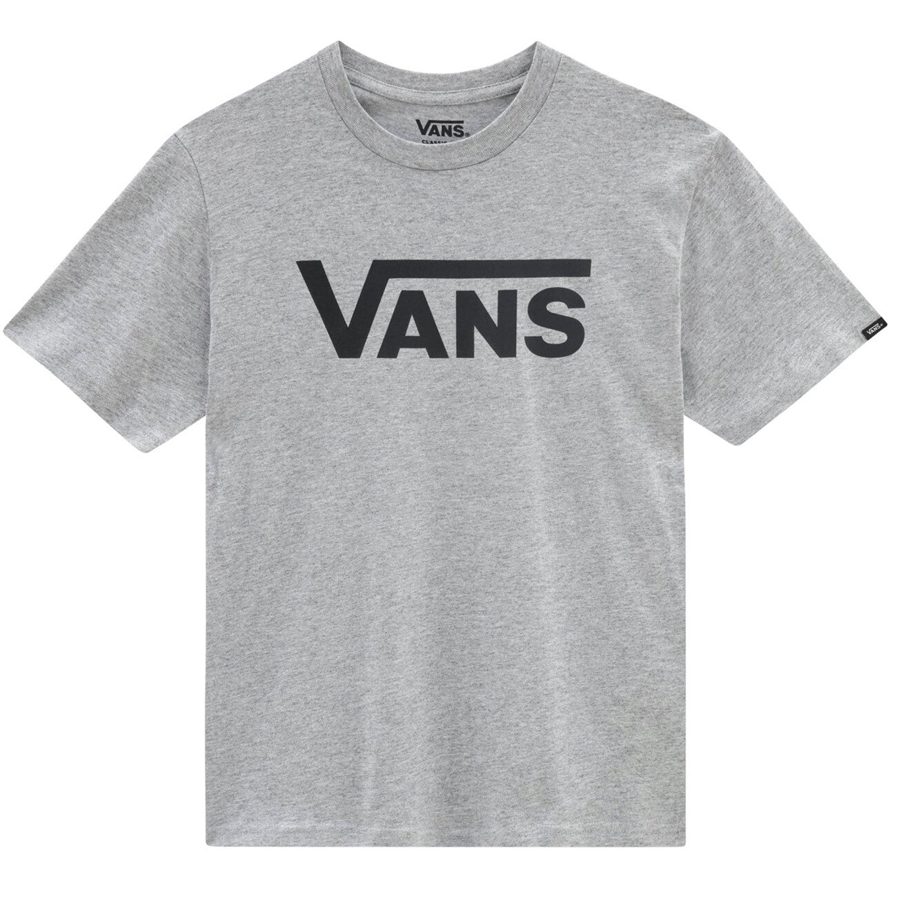 Vans Classic Logo T-Shirt / Athletic Heather-Black / Kids / RRP £21