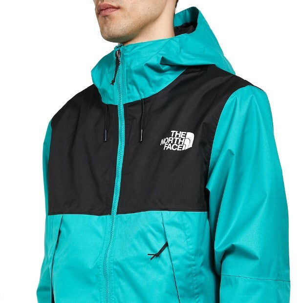 The North Face Men’s Mountain Q Rain Jacket / Porcelain Green / RRP £135