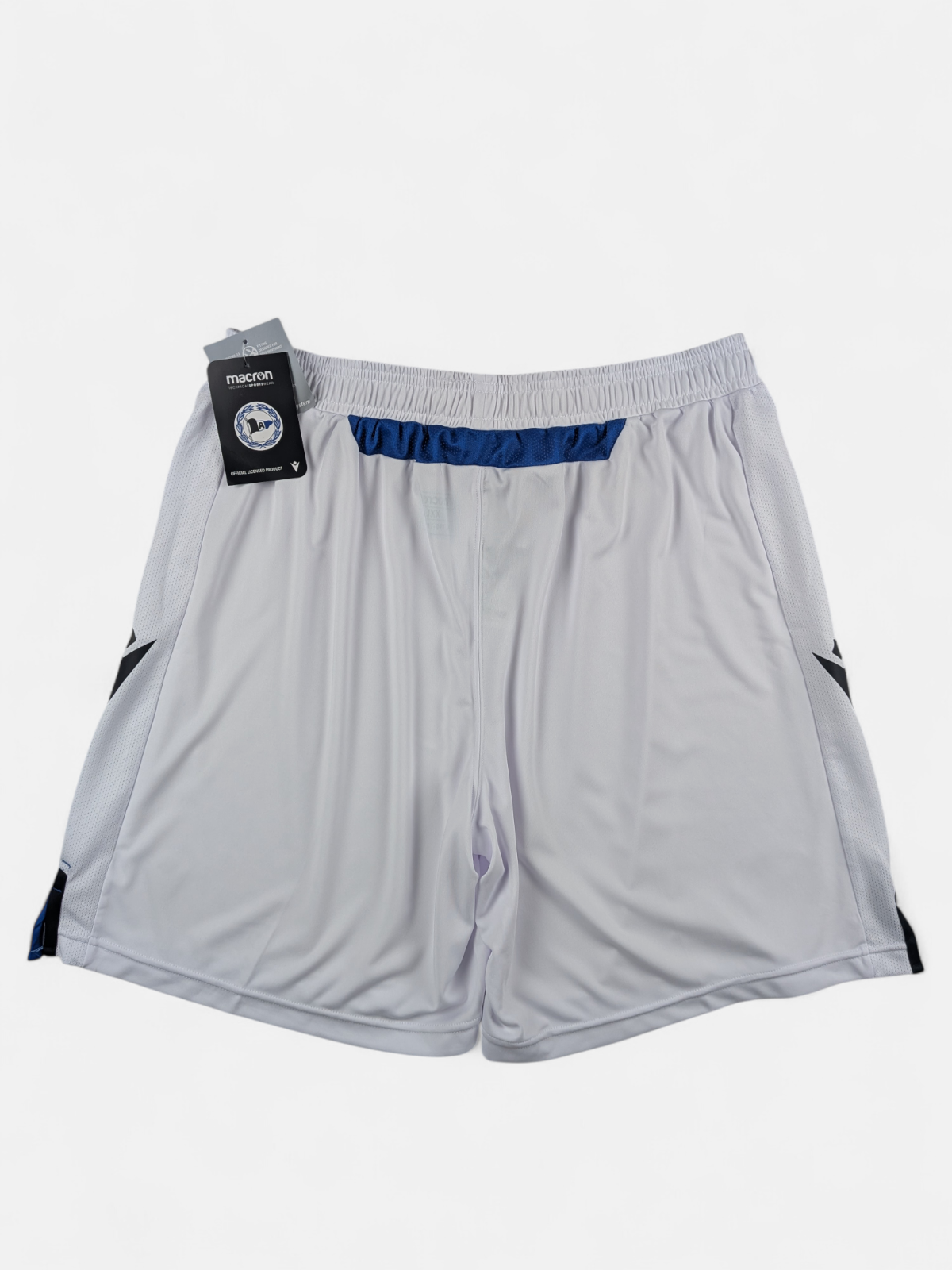 Macron Mens 2020-21 Arminia Bielefeld Away Shorts / BNWT / White / RRP £30