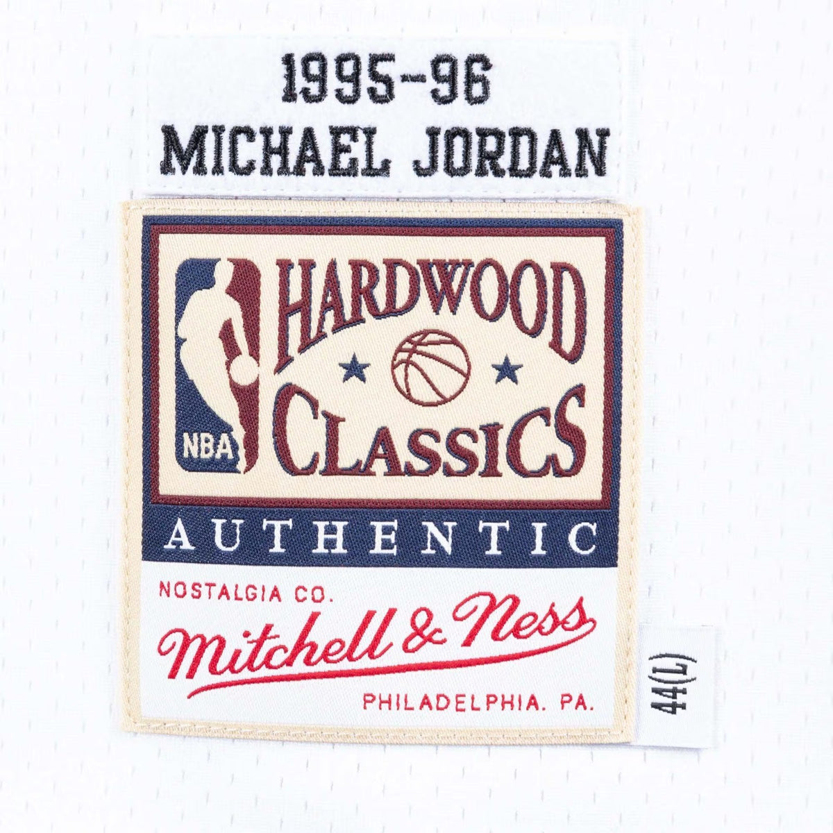 Mitchell & Ness Chicago Bulls Jordan 1995-96 Basketball Jersey / White / RRP £249