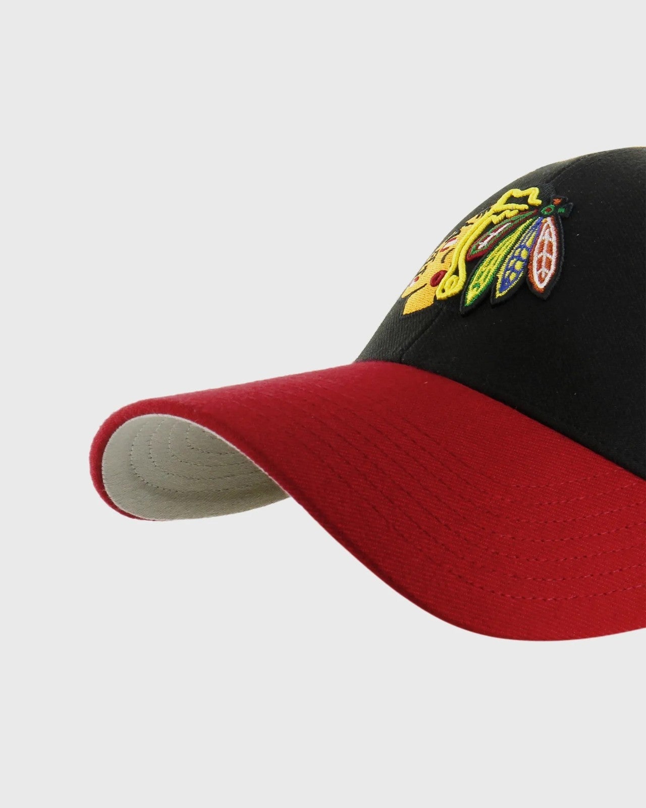 47 Brand Adult Chicago Blackhawks Vintage Sureshot MVP Cap / Black / RRP £28