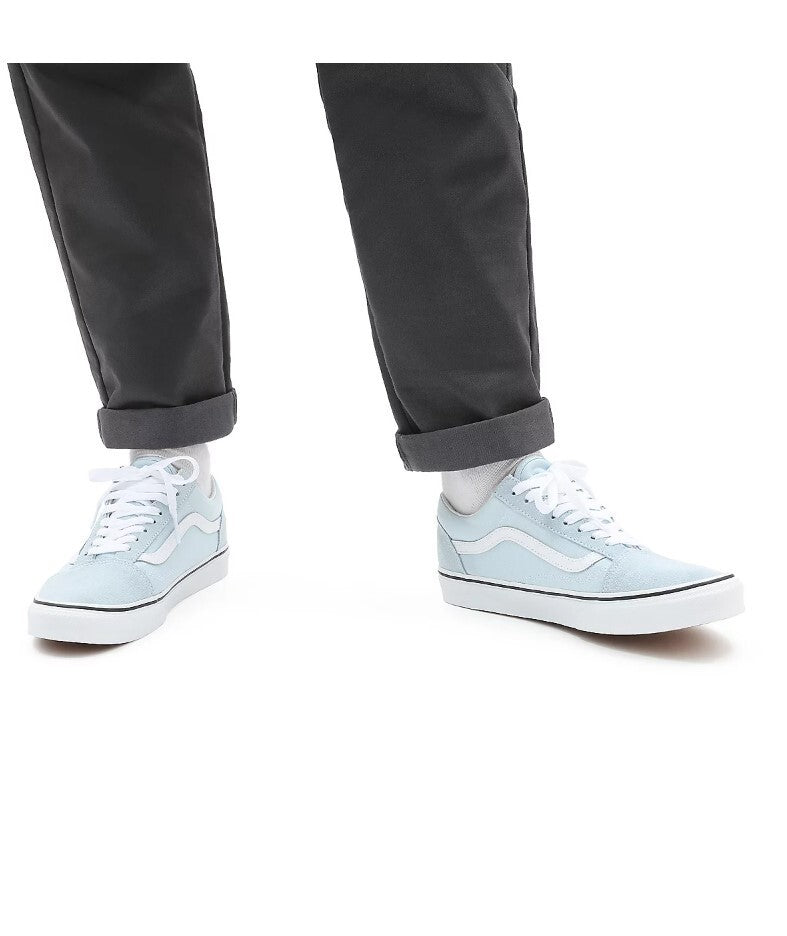 Vans Womens Old Skool Trainers / Baby Blue / RRP £65