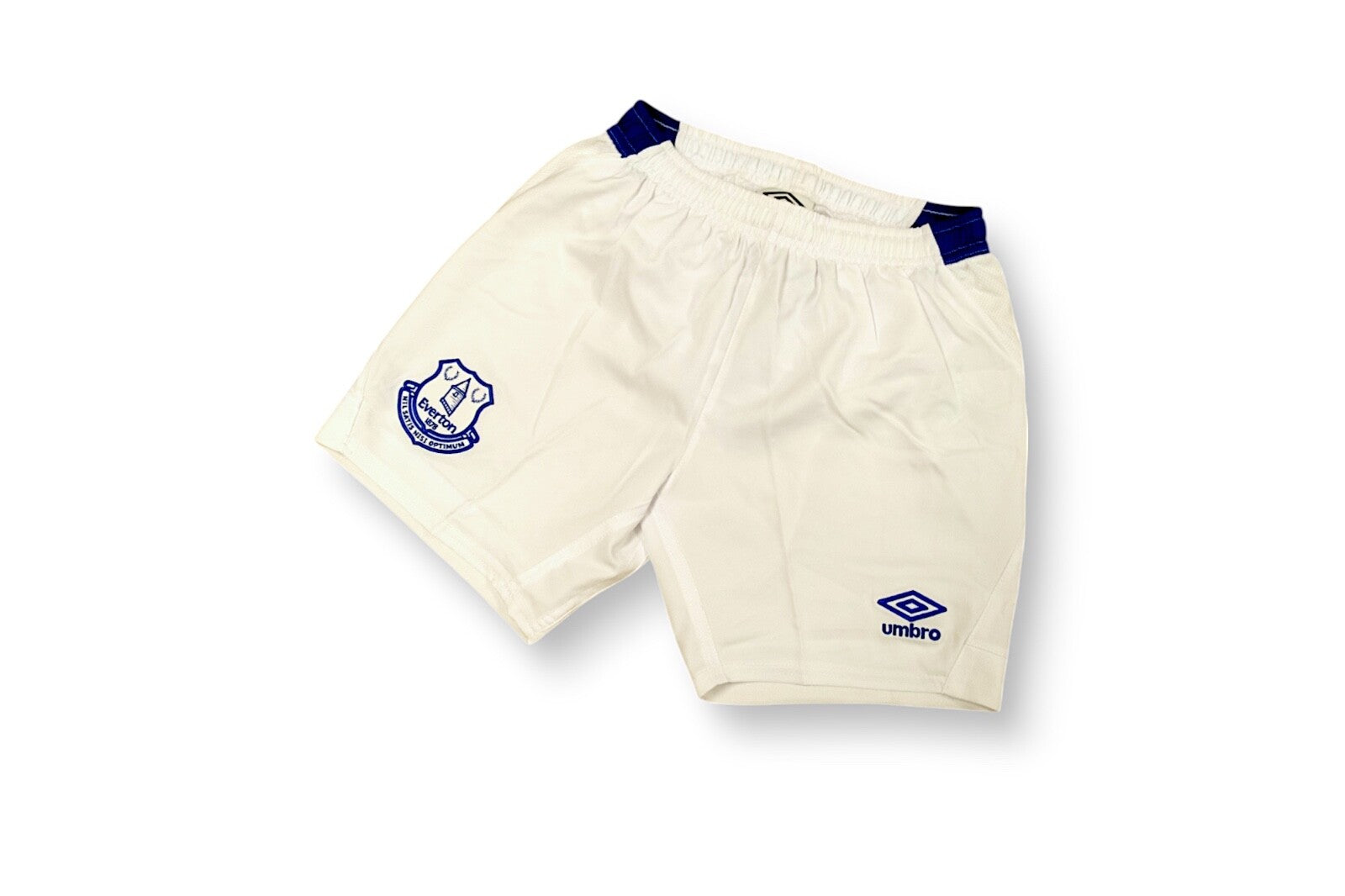 Umbro 2018-19 Everton Home Shorts / Boys / White / RRP £24.99