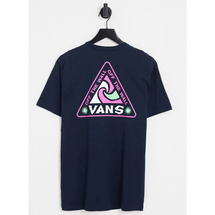 Vans Mens Summer Camp SS T-Shirt / Navy / RRP £32