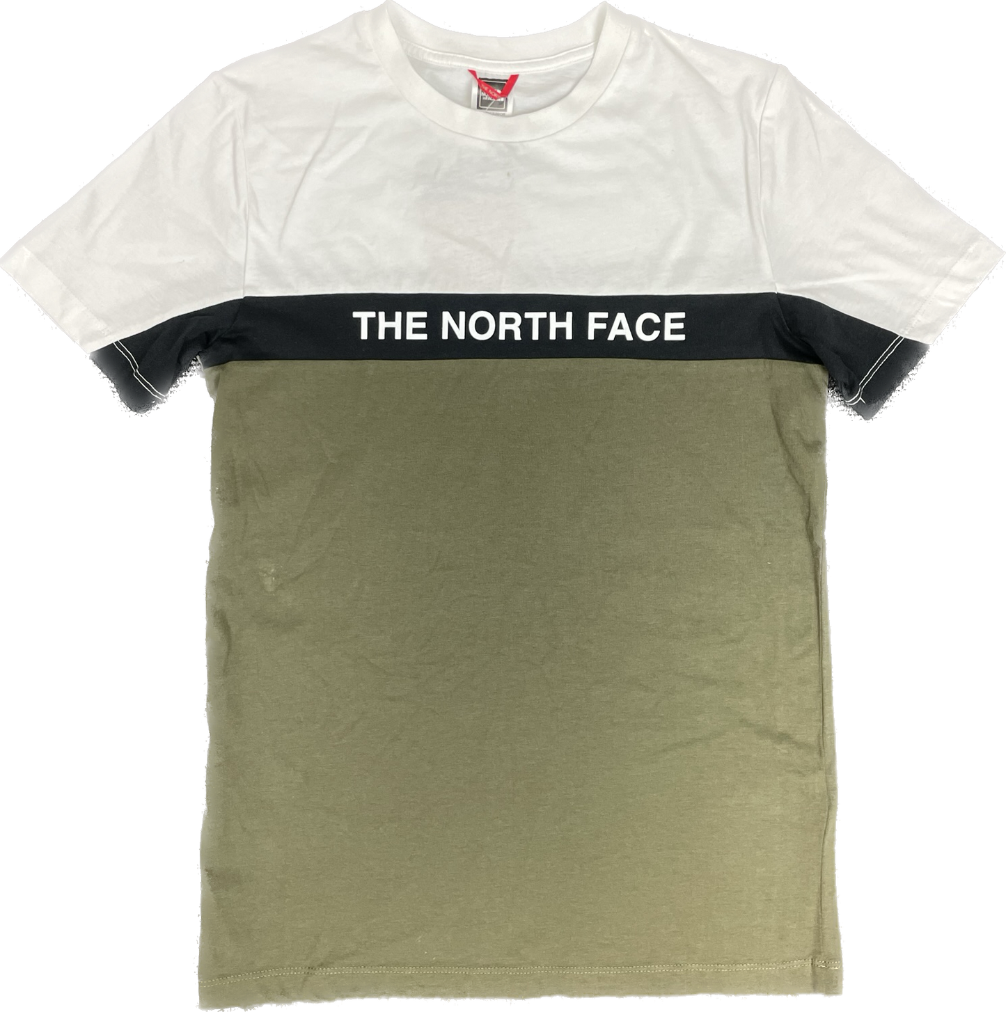 The North Face Kids Roche T-Shirt / Green White / Rrp £25