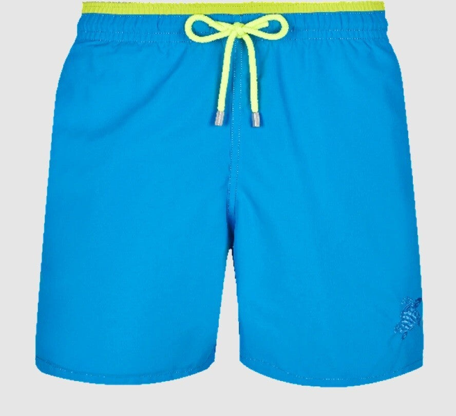 Vilebrequin Swim Shorts / Men’s / Moka / Atoll Blue / RRP £175