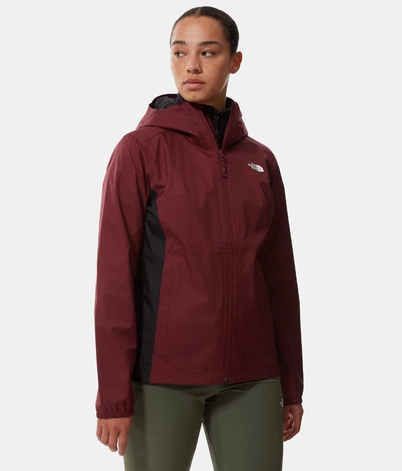 The North Face Women’s Quest Zip Rain Jacket / Regal Red / RRP £135