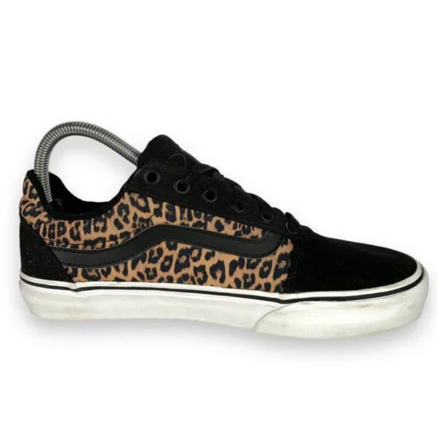 Vans Ward Deluxe Trainers / Black Leopard / Women / RRP £65