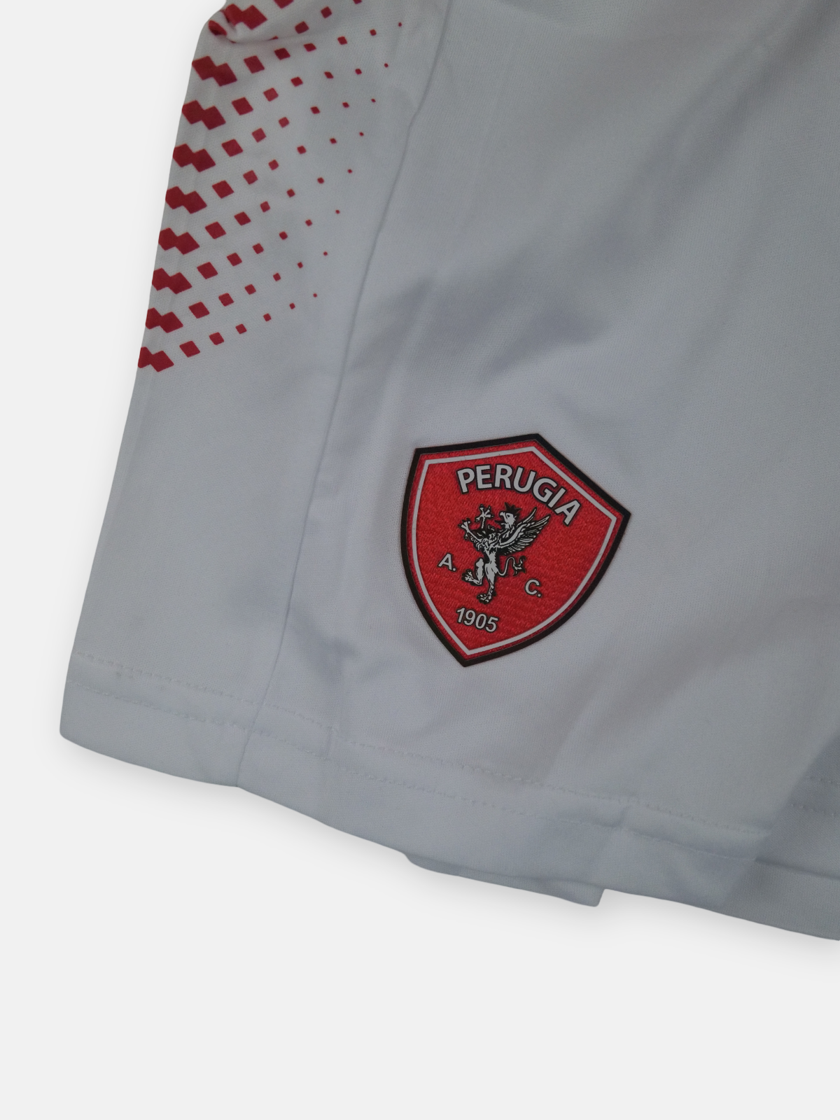 Own Brand Mens 2019-20 Perugia Home Football Shorts / White / RRP £24.99