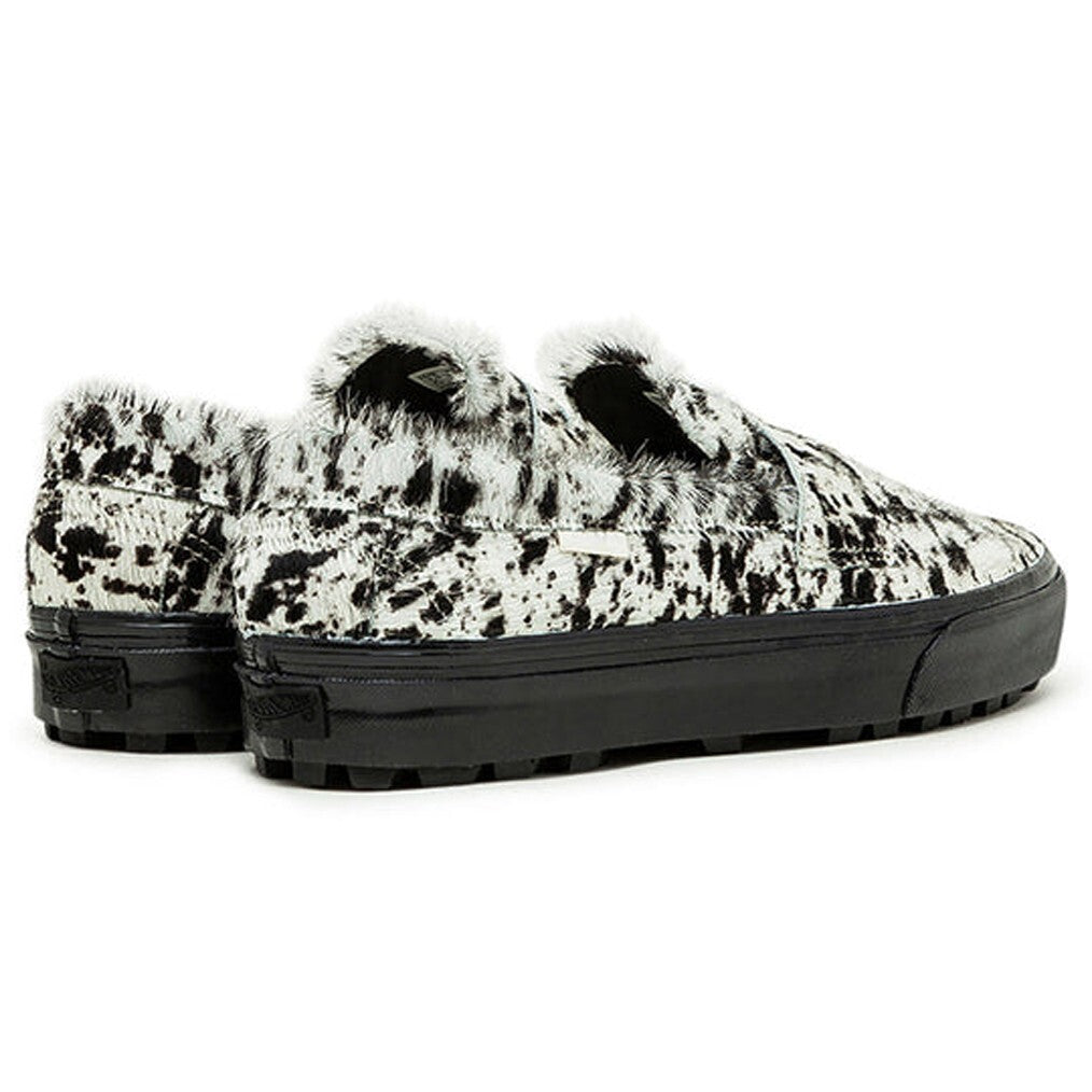 Vans Womens Style 53 LX Slip-On Trainers / Black White / RRP £130