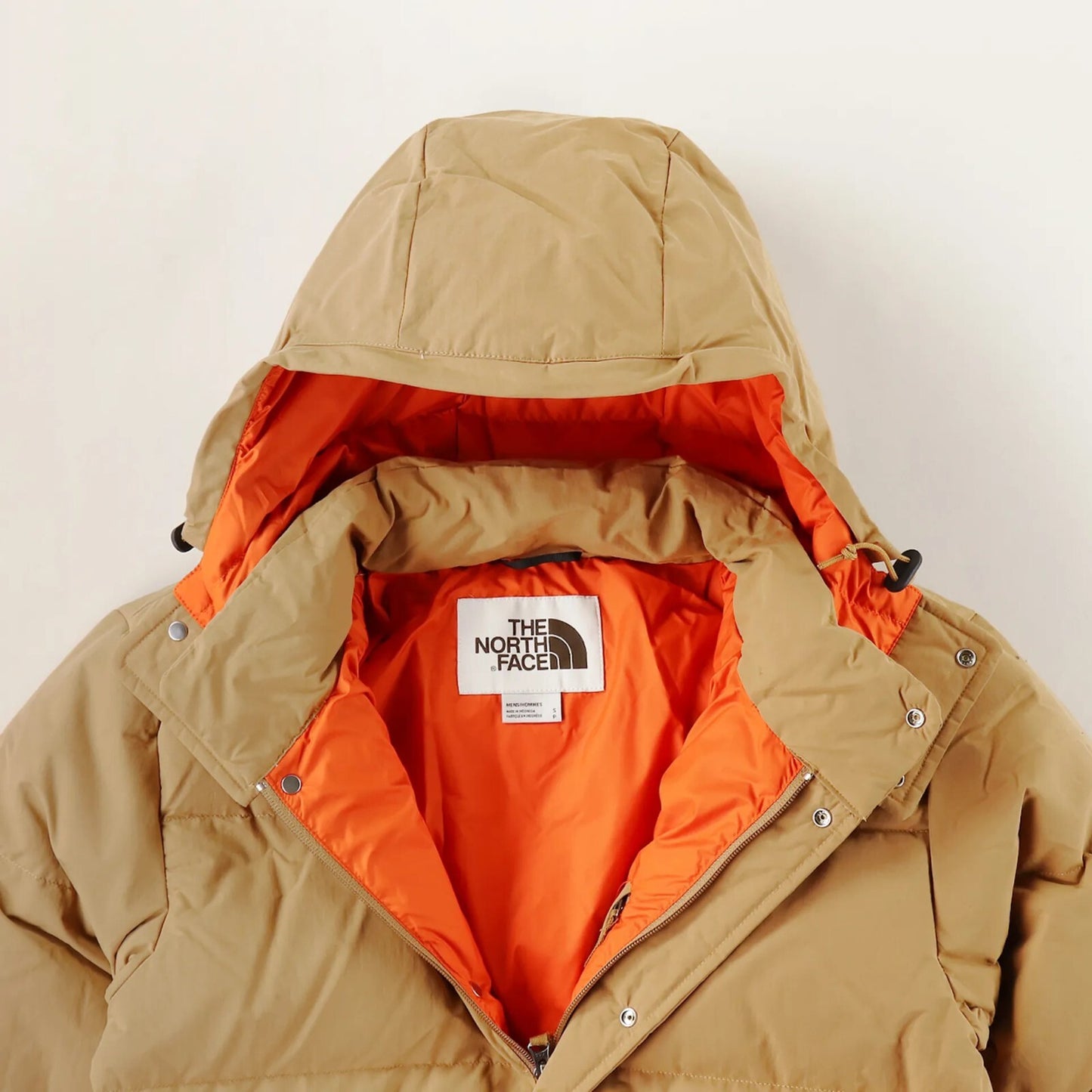 The North Face Mens Down Sierra Puffer Jacket / Cedar Brown Orange / RRP £315