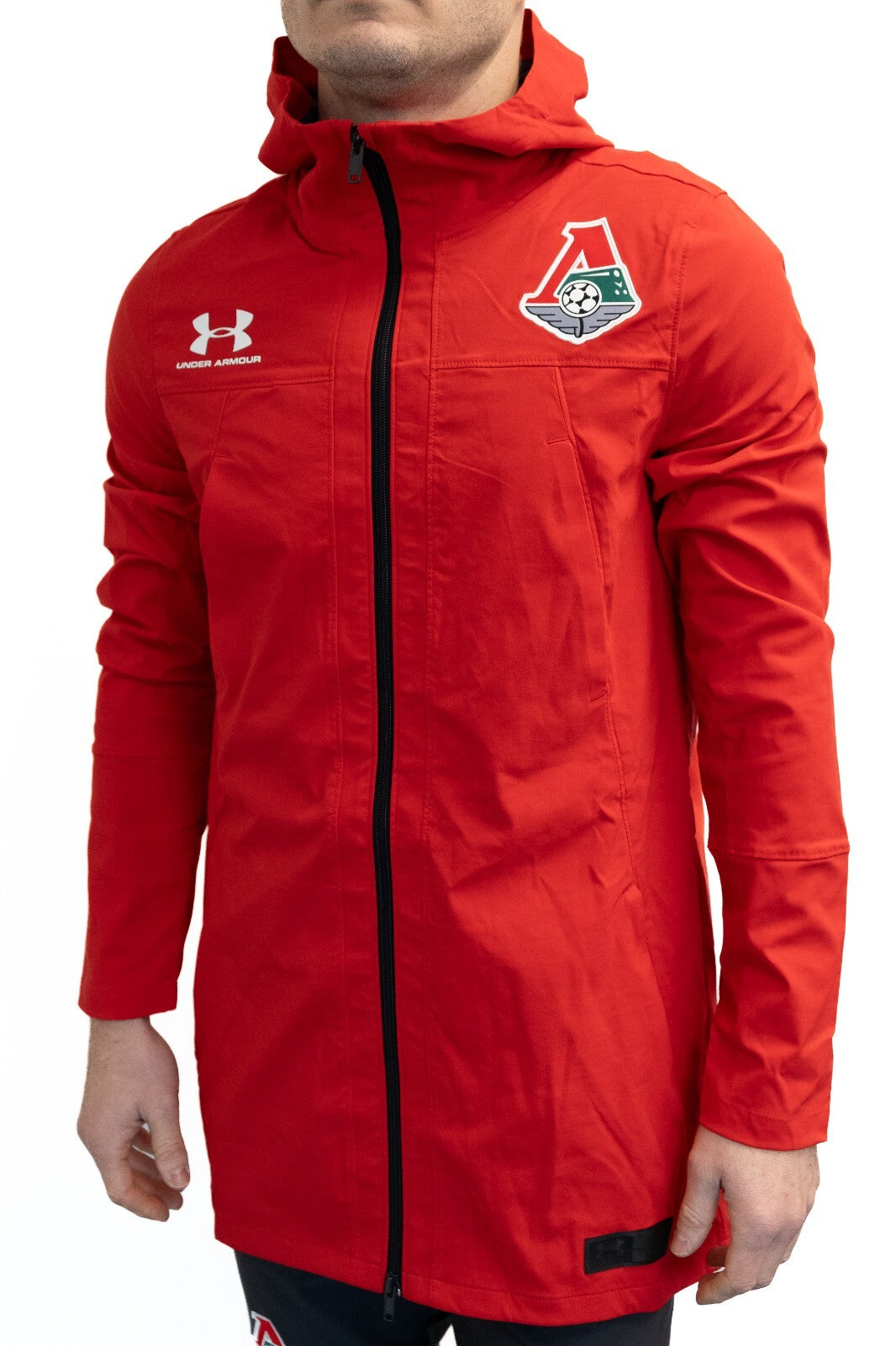 Under Armour 2019-20 Lokomotiv Moscow Terrace Jacket / Red / Mens / RRP £59.99