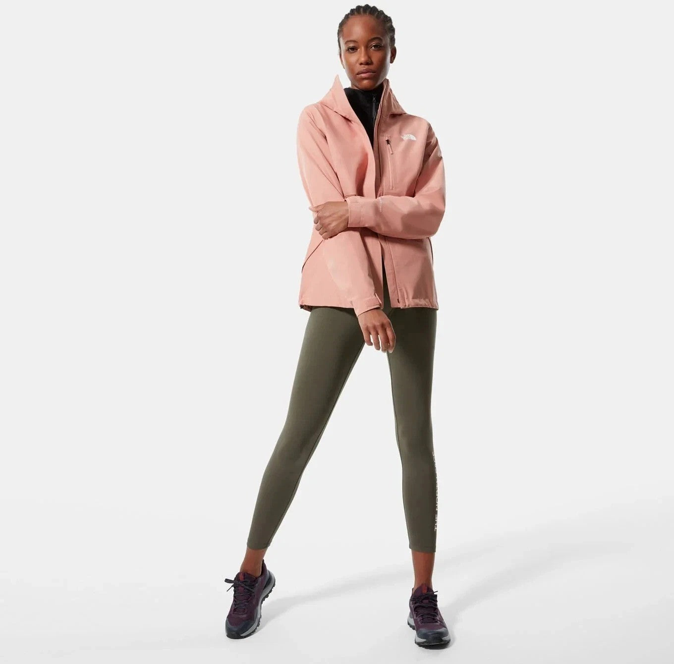 The North Face Womens Dryzzle Futurelight Jacket / Pink Clay / RRP £200